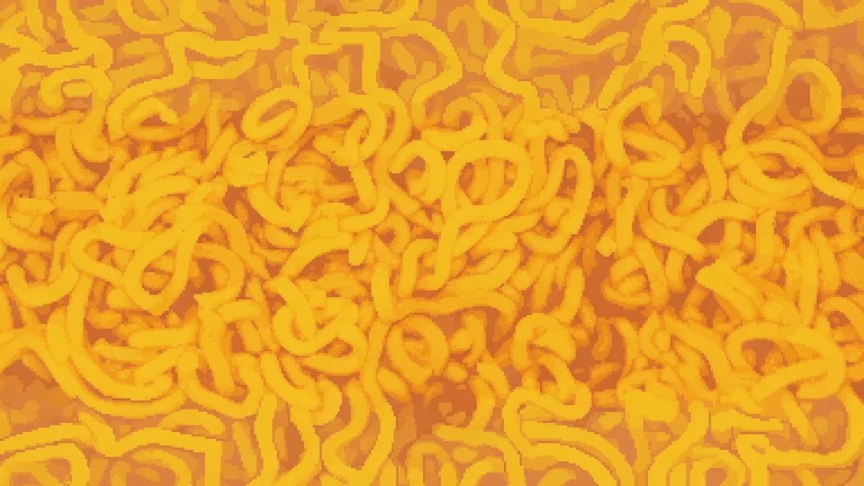 macaroni pattern desktop background